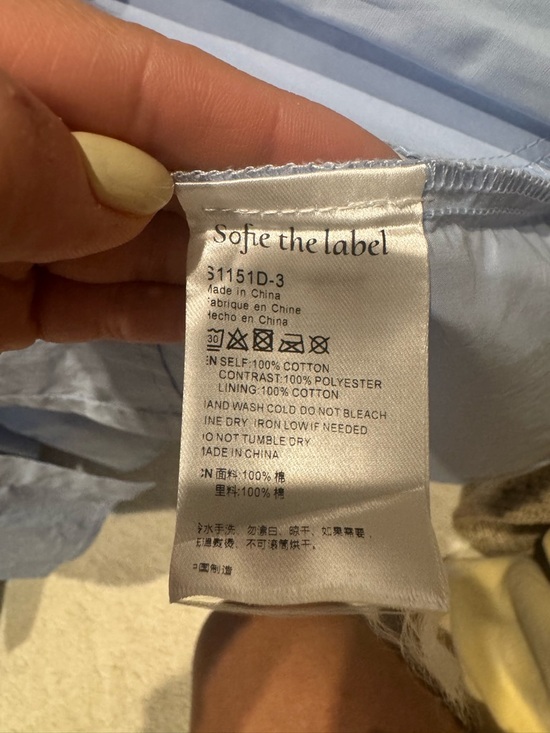 Sofie the Label Poplin Tiered Dress - Picture 4 of 6